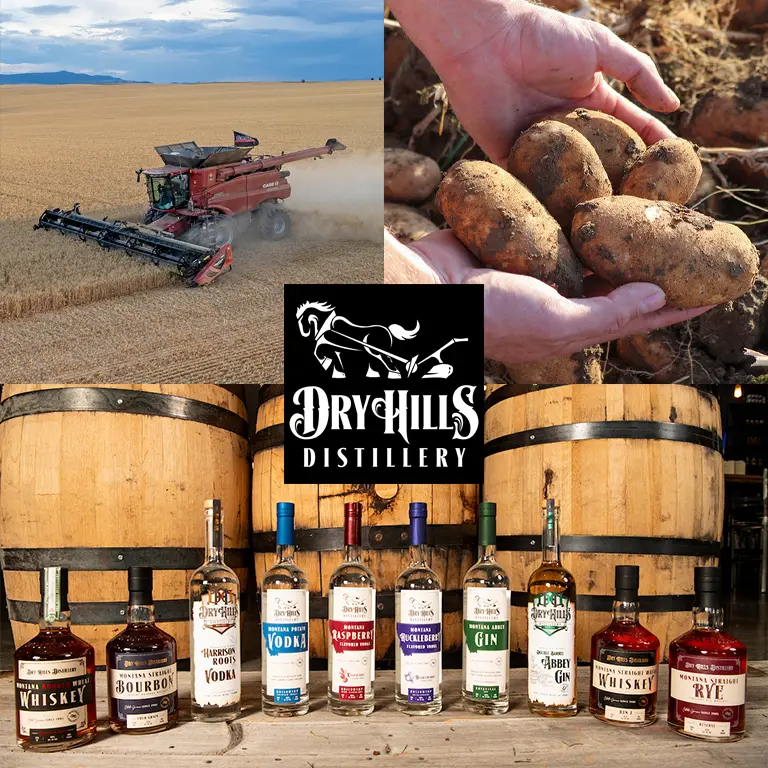 Montana Vodka Gin Whiskey Dry Hills Distillery 2026 Mobile.